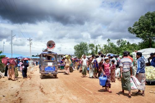 Cox's Bazar Rohingya refugee camp, Bangladesh 